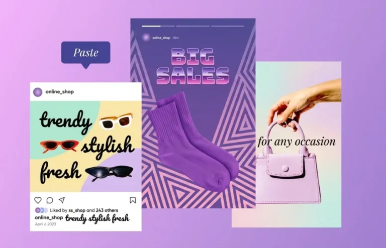 Stilvolle Buchstaben und Texte in kreativen Designs